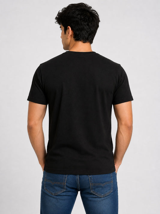 Black Halfsleeve T-shirt