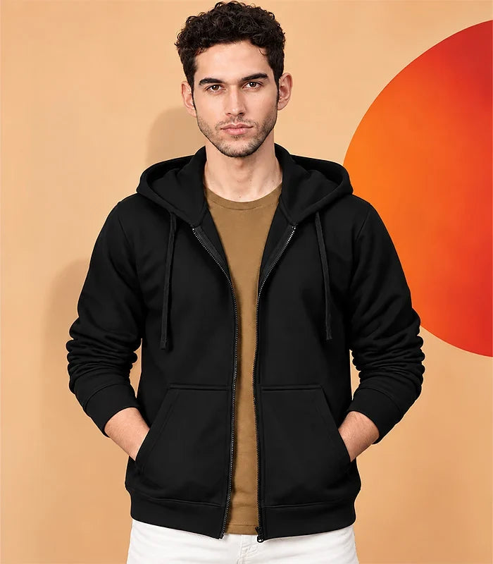 Full Zipper Winter Fleece Sweatshirts
