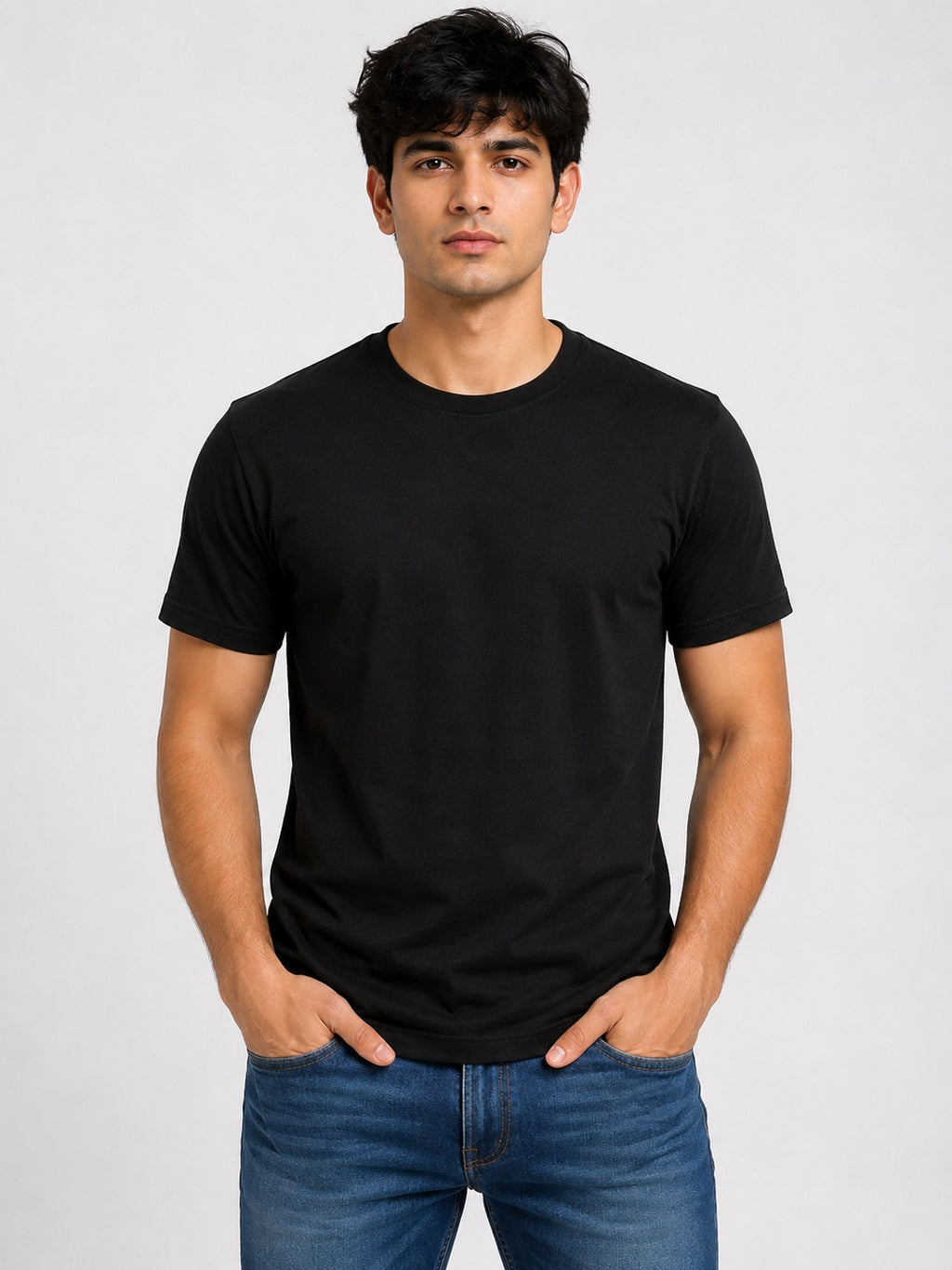 Black Halfsleeve T-shirt
