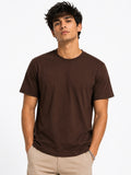Coffee Brown Halfsleeve T-shirt