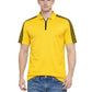 Pink Stripes Zip Polo T-Shirt