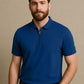 Purple Zip Polo T-Shirt