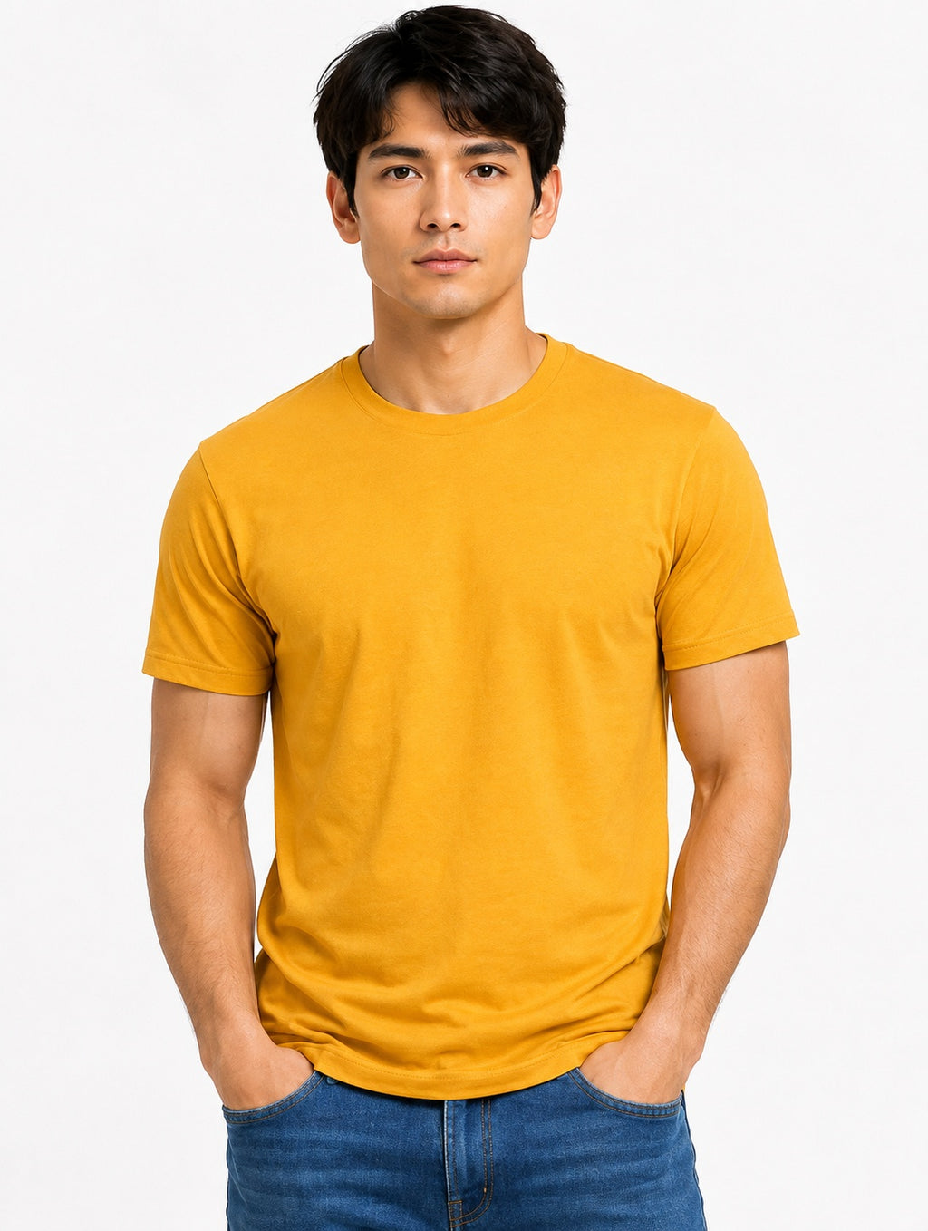 Mustard Halfsleeve T-shirt