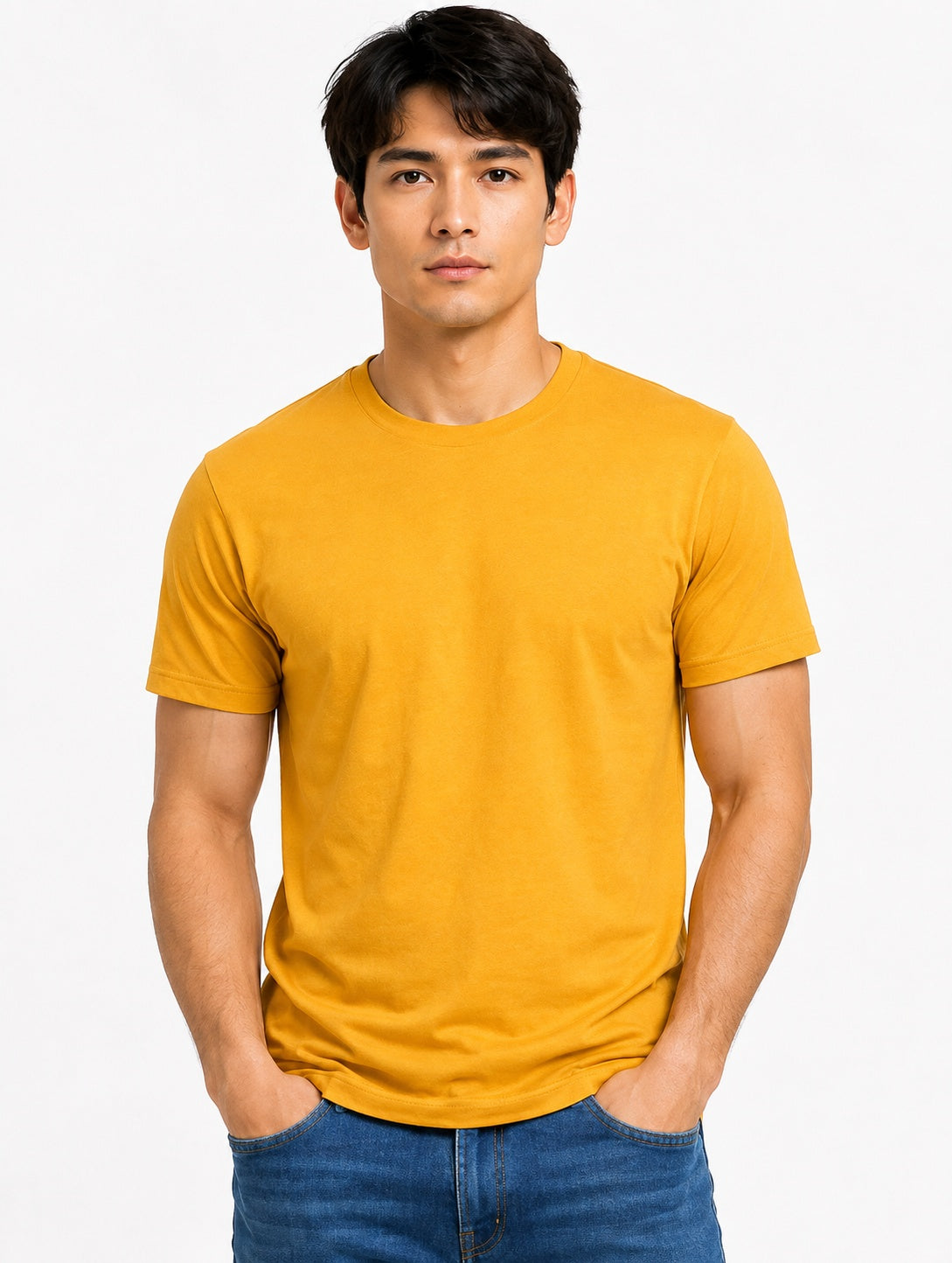 Mustard Halfsleeve T-shirt