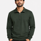 Maroon HalfZip Sweatshirt