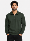 Green HalfZip Sweatshirt