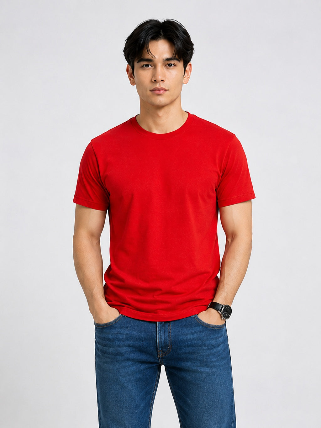 Red Halfsleeve T-shirt
