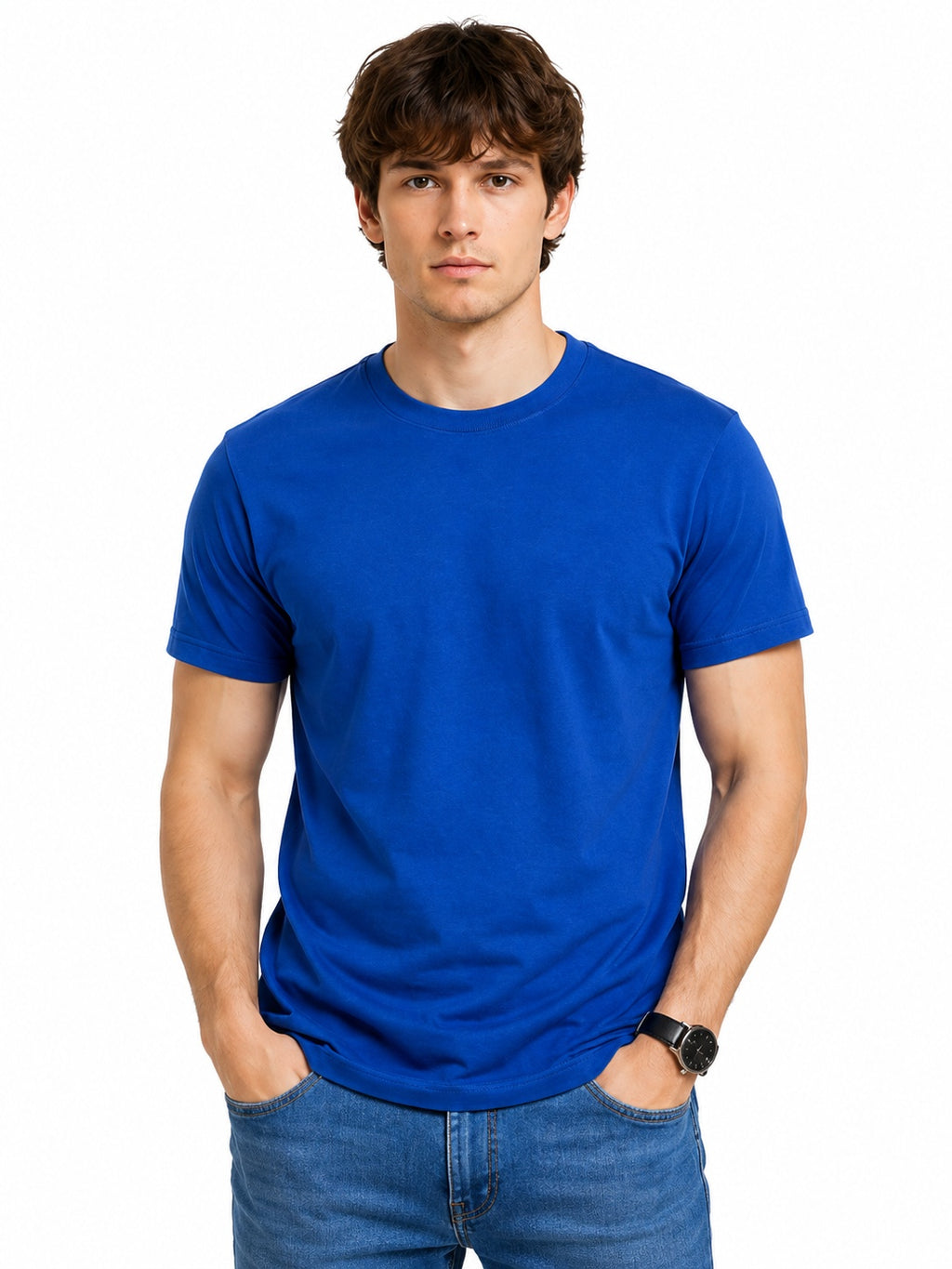 Royalblue Halfsleeve T-shirt