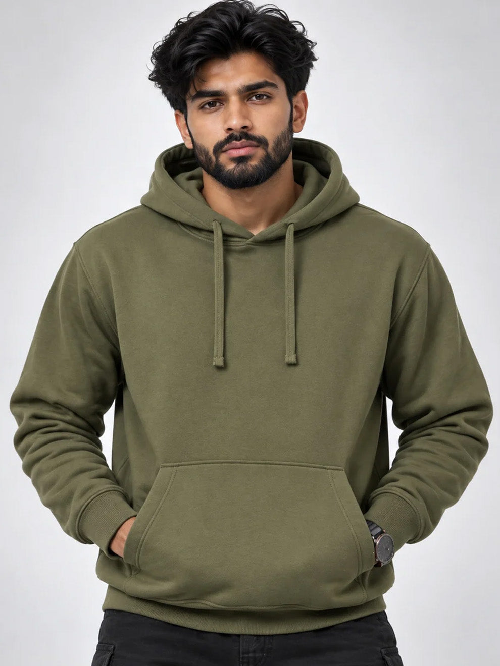 Beige Hoodie