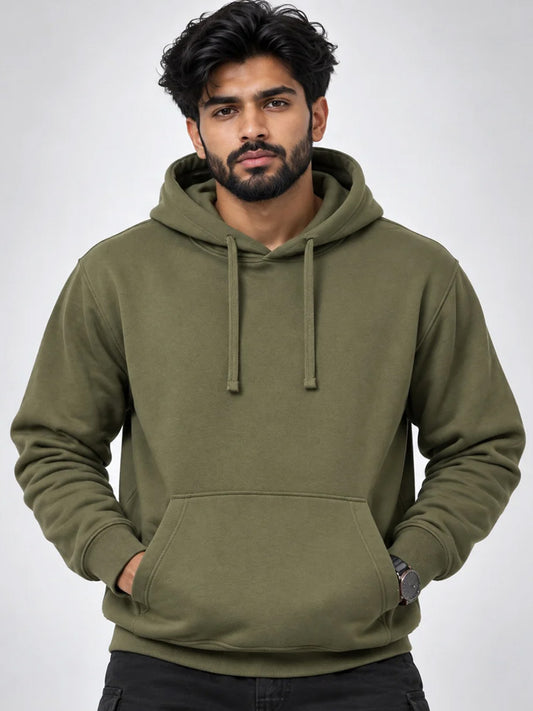 Olive green Hoodie