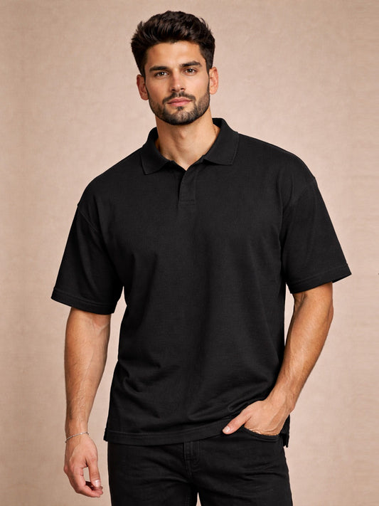Oversize Polo Buttonless | Organic Chics (Copy)