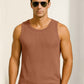 Beige Waffle Vest