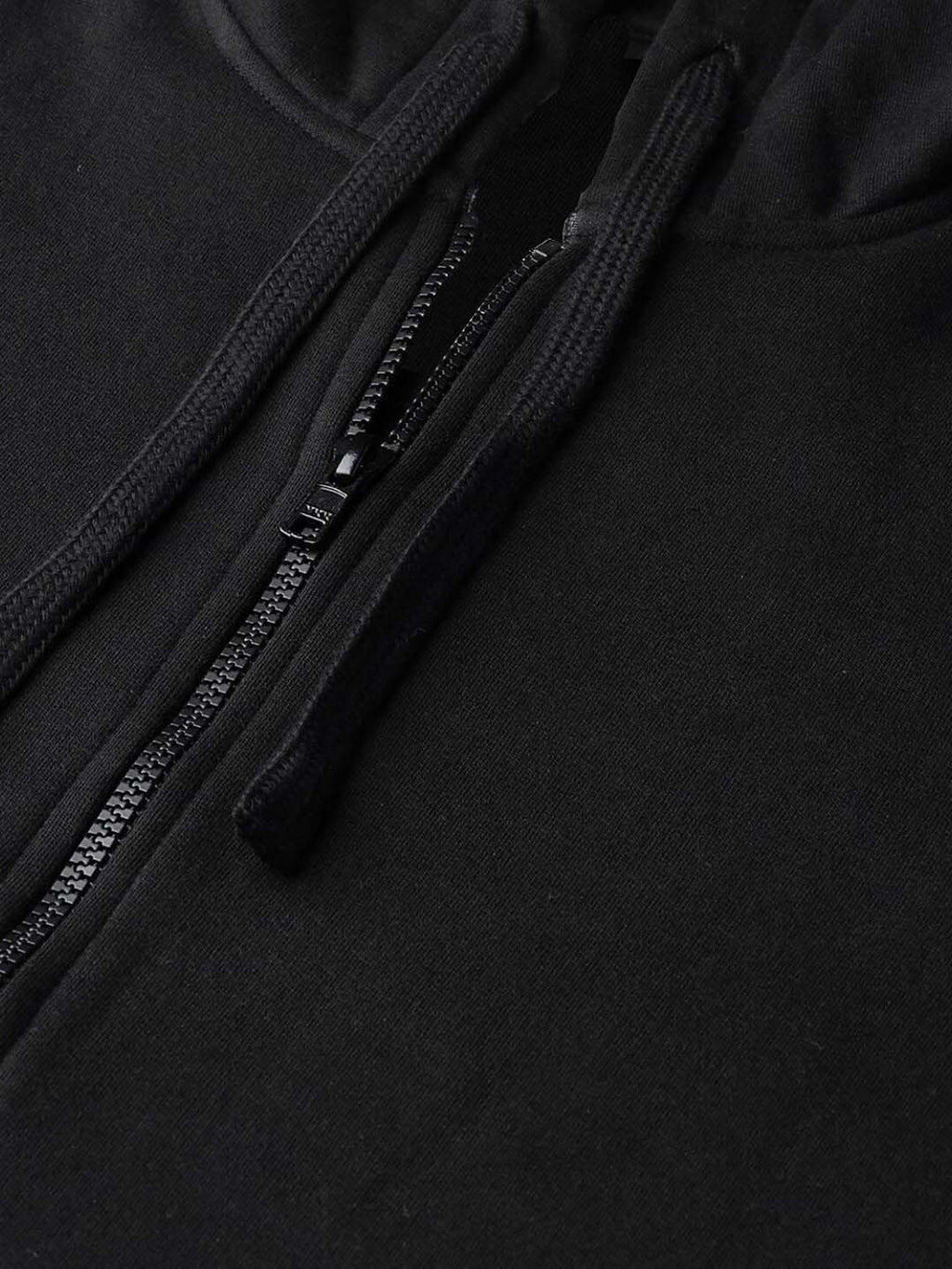 Black Full Sleeve Zipper Hoodie