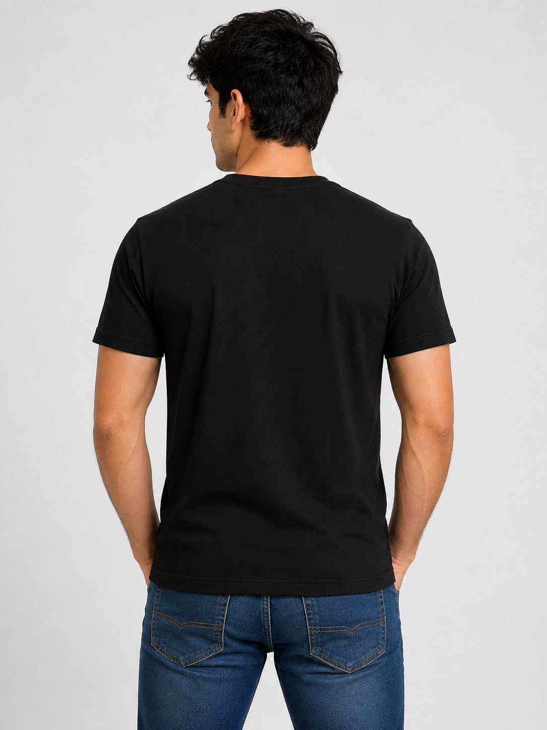 Black Halfsleeve T-shirt
