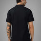 Black Zip Polo T-Shirt