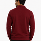 Maroon HalfZip Sweatshirt