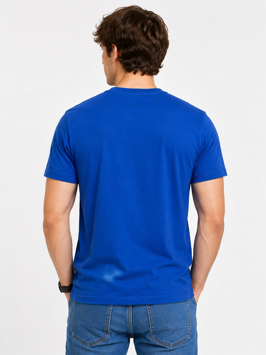 Royalblue Halfsleeve T-shirt