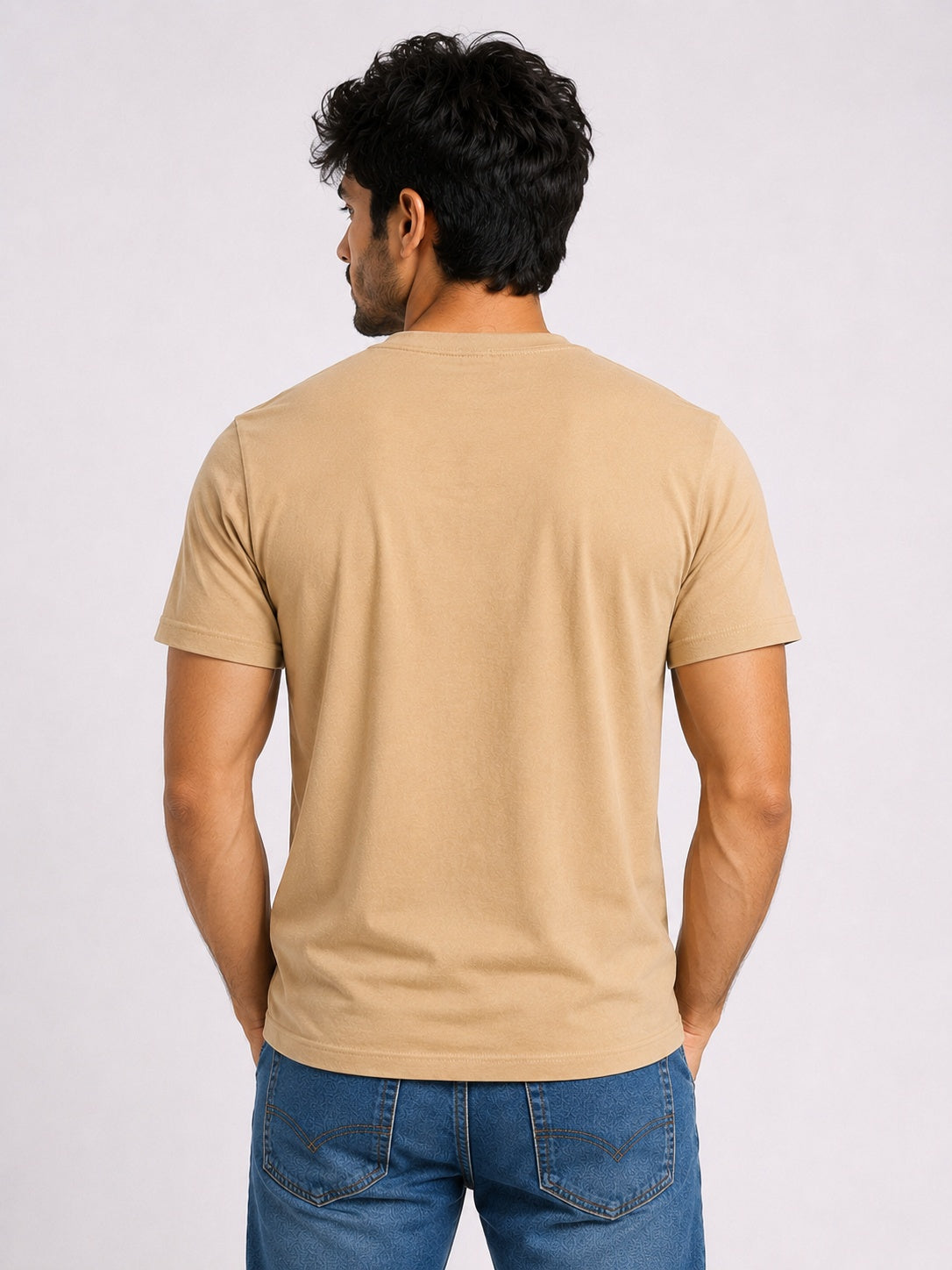 Beige Halfsleeve T-shirt