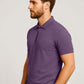Purple Zip Polo T-Shirt