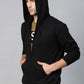 Black Full Sleeve Zipper Hoodie