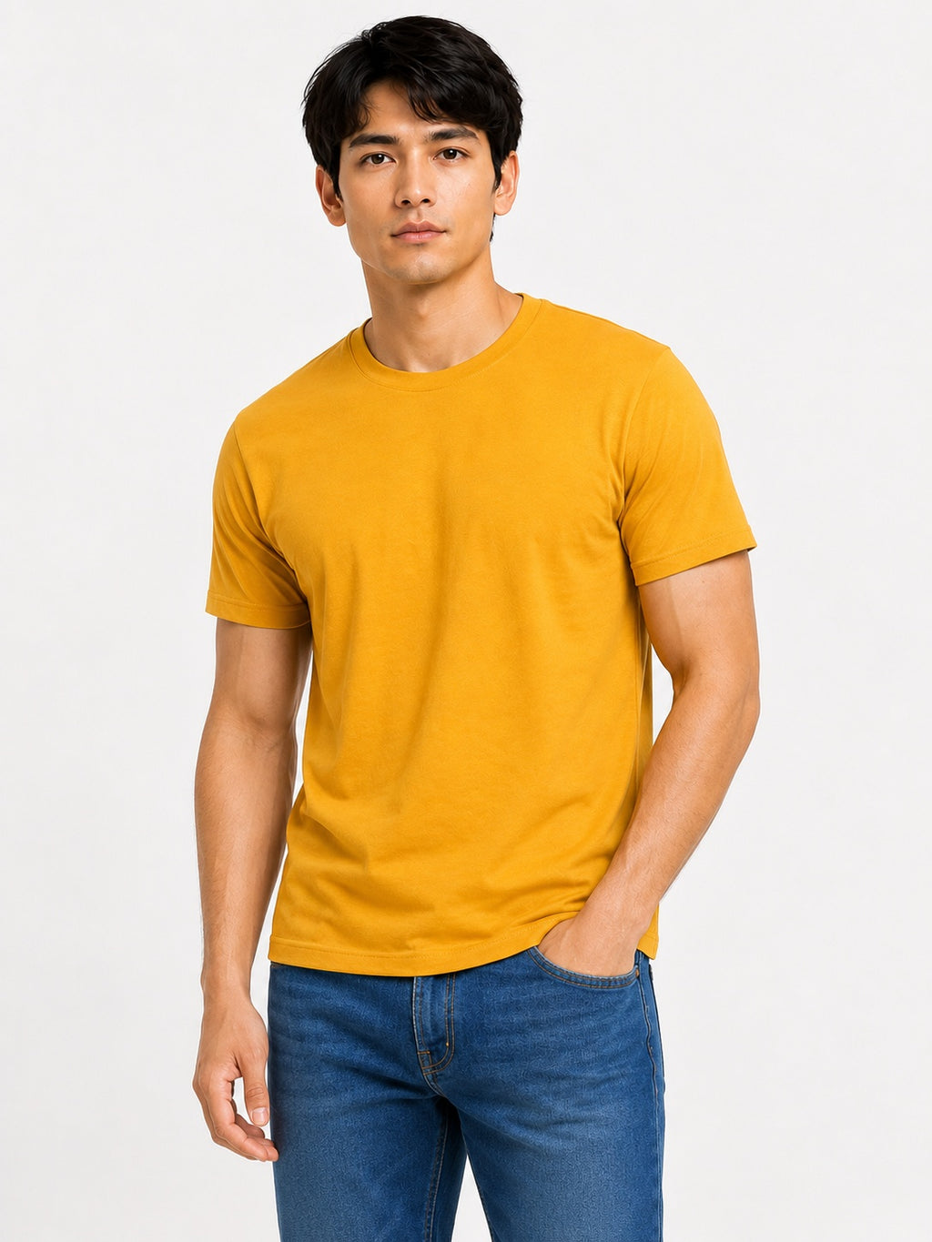 Mustard Halfsleeve T-shirt