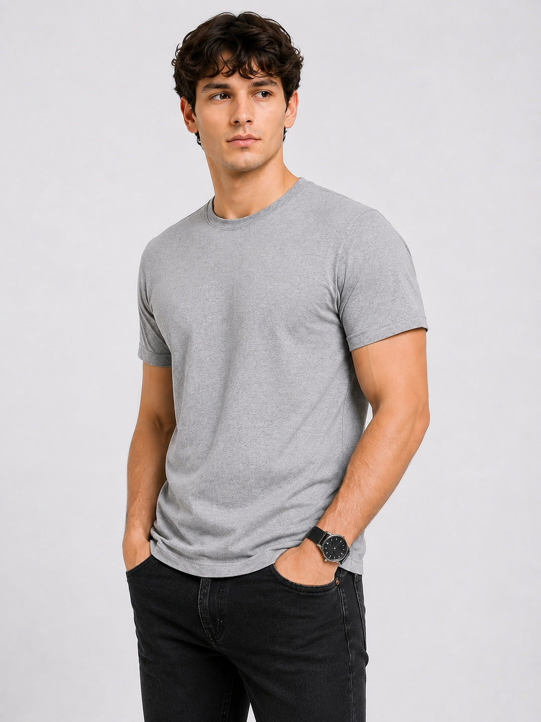 Grey Halfsleeve T-shirt
