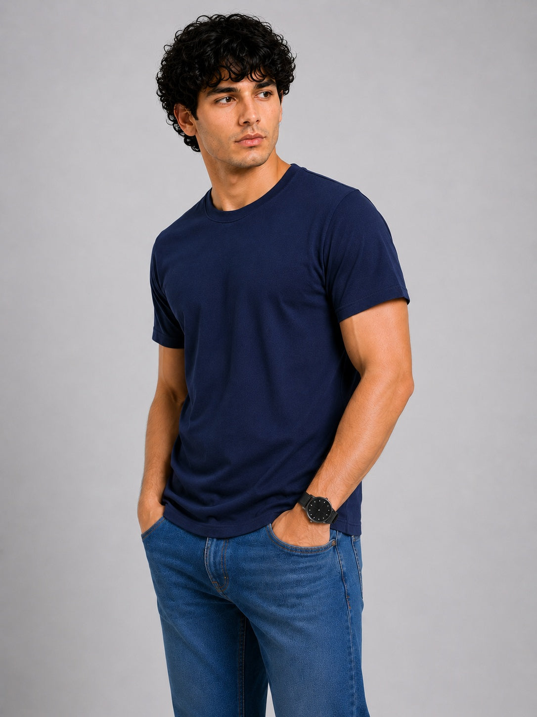 Navy Halfsleeve T-shirt