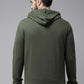 Dark Green Full Sleeve Zipper Hoodie