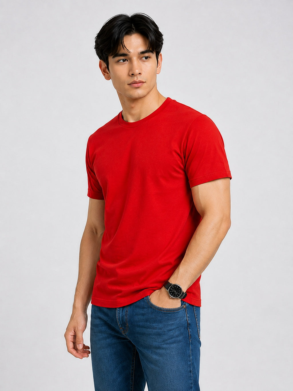 Red Halfsleeve T-shirt