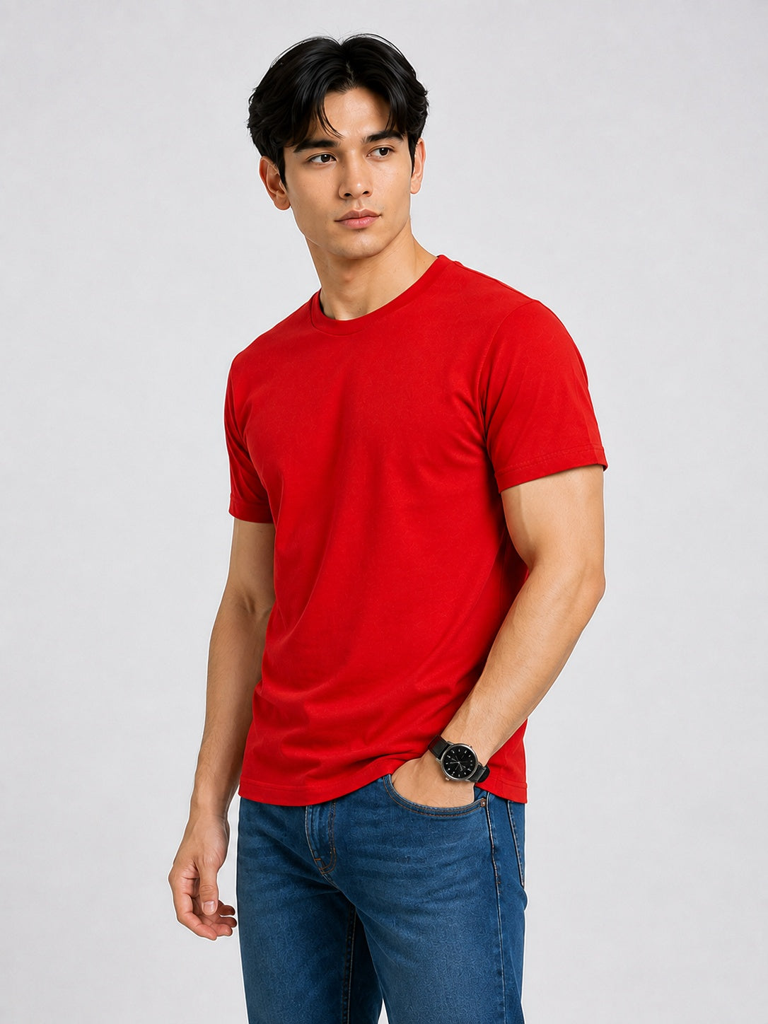 Red Halfsleeve T-shirt