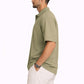 Oversize Polo Buttonless | Organic Chics