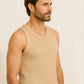Beige Waffle Vest