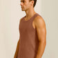 Brown Waffle Vest