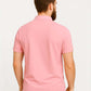 Pink Zip Polo T-Shirt