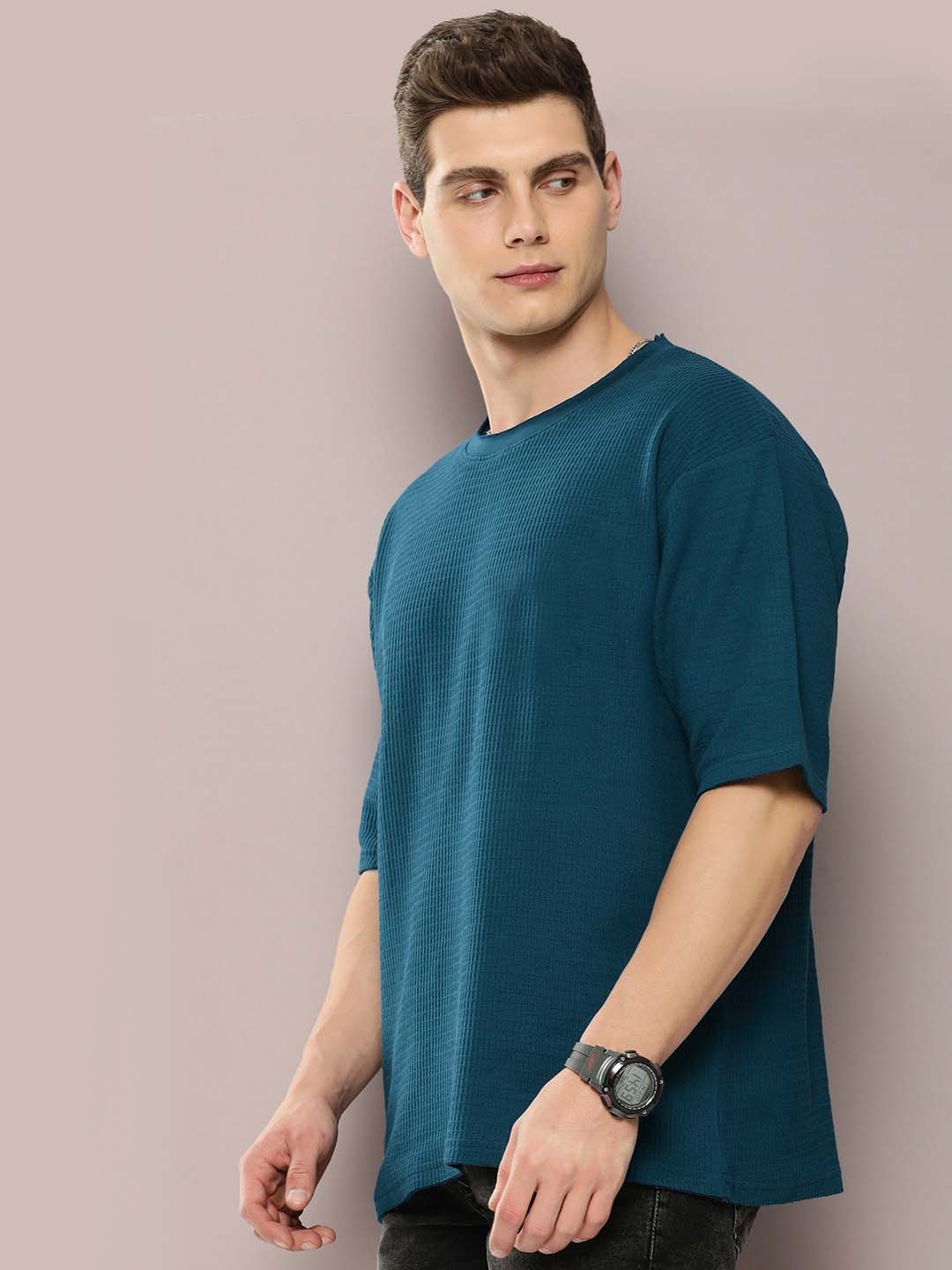 Blue Waffle Oversized T-shirt