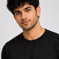 Black Halfsleeve T-shirt