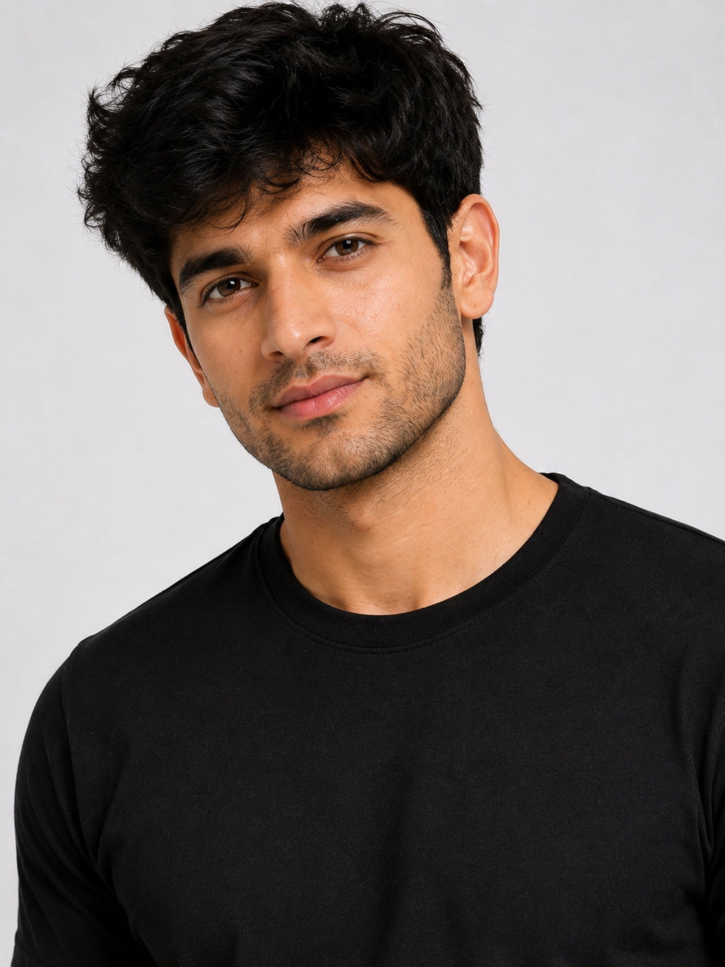 Black Halfsleeve T-shirt