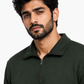 Green HalfZip Sweatshirt