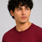 Maroon Halfsleeve T-shirt