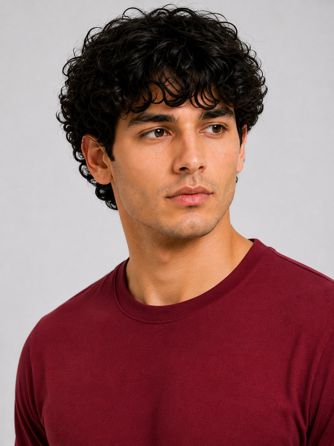 Maroon Halfsleeve T-shirt