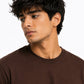 Coffee Brown Halfsleeve T-shirt