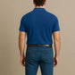 Royal Blue Zip Polo T-Shirt