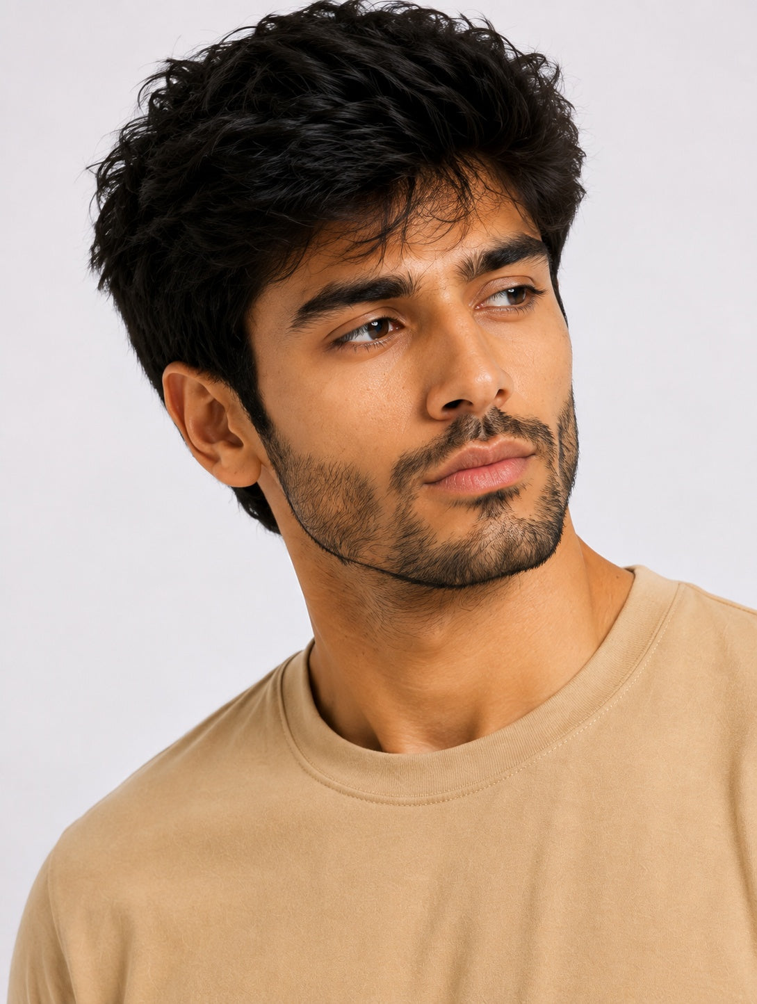 Beige Halfsleeve T-shirt