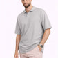 Oversize Polo Buttonless | Organic Chics