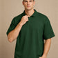 Oversize Polo Buttonless | Organic Chics