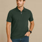 Purple Zip Polo T-Shirt