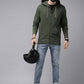 Dark Green Full Sleeve Zipper Hoodie