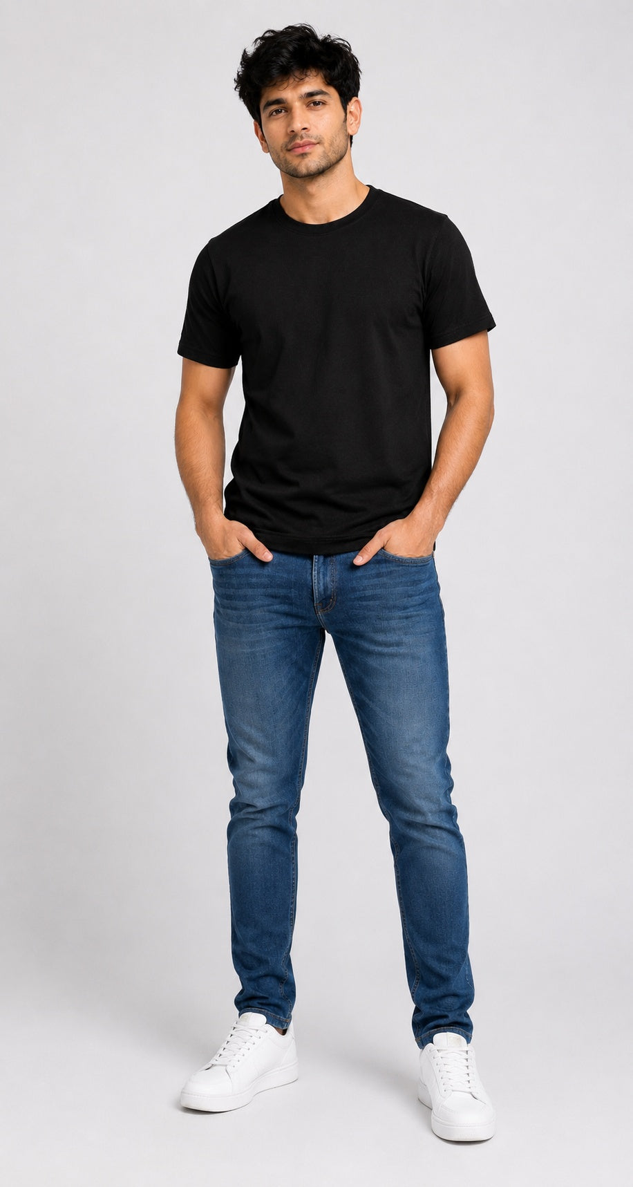 Black Halfsleeve T-shirt