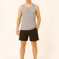 Grey Waffle Vest