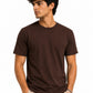 Coffee Brown Halfsleeve T-shirt